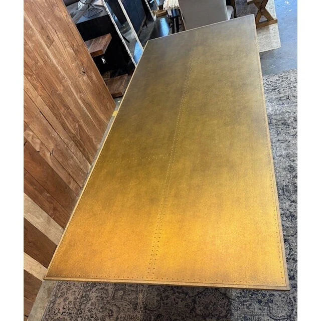 Brass Clad Dining Table - Image 2