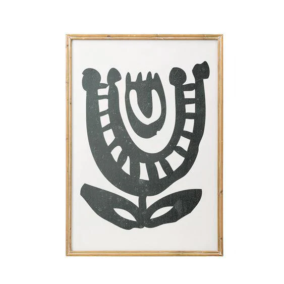 Abstract Floral Wall Art - Image 2
