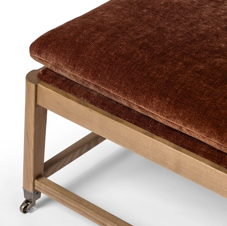 Amber Lewis x Four Hands Eleanor Accent Bench - Image 4