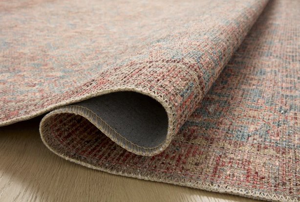 Angela Rose X Loloi Aubrey Rug in Blue/Terracotta - Image 3