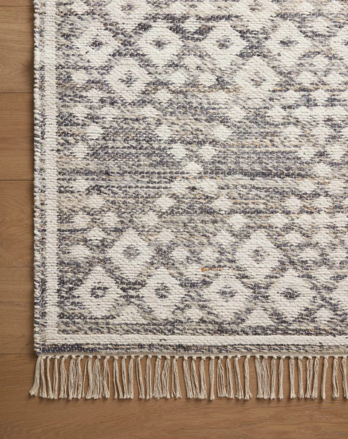 Angela Rose X Loloi Rivers Rug in Denim/Ivory - Image 2