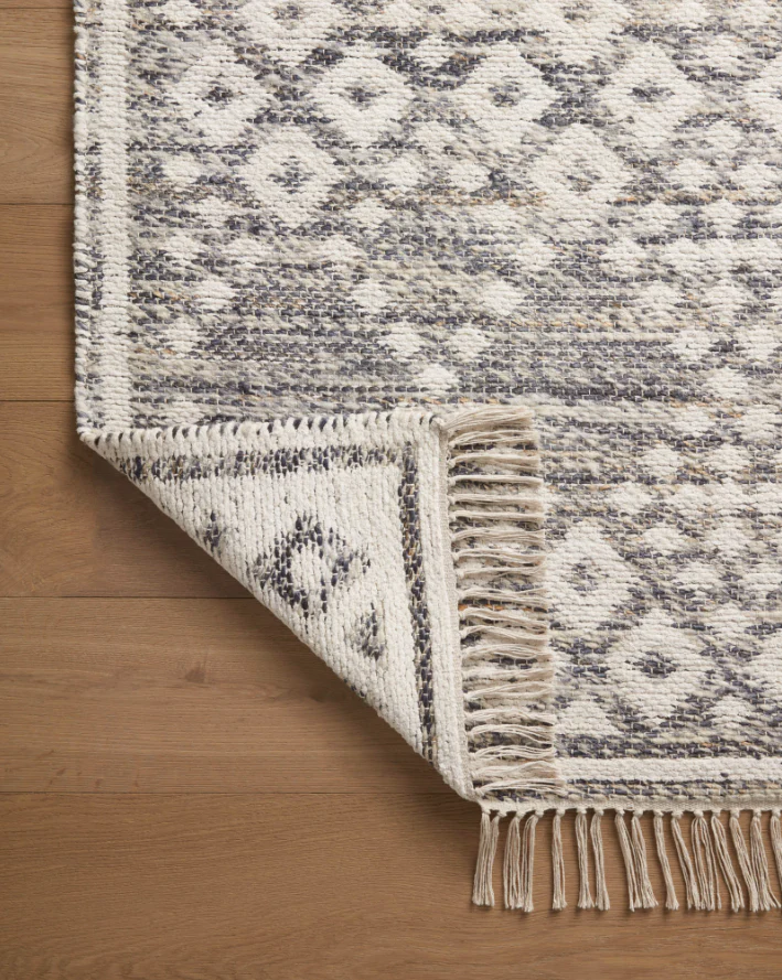 Angela Rose X Loloi Rivers Rug in Denim/Ivory - Image 3