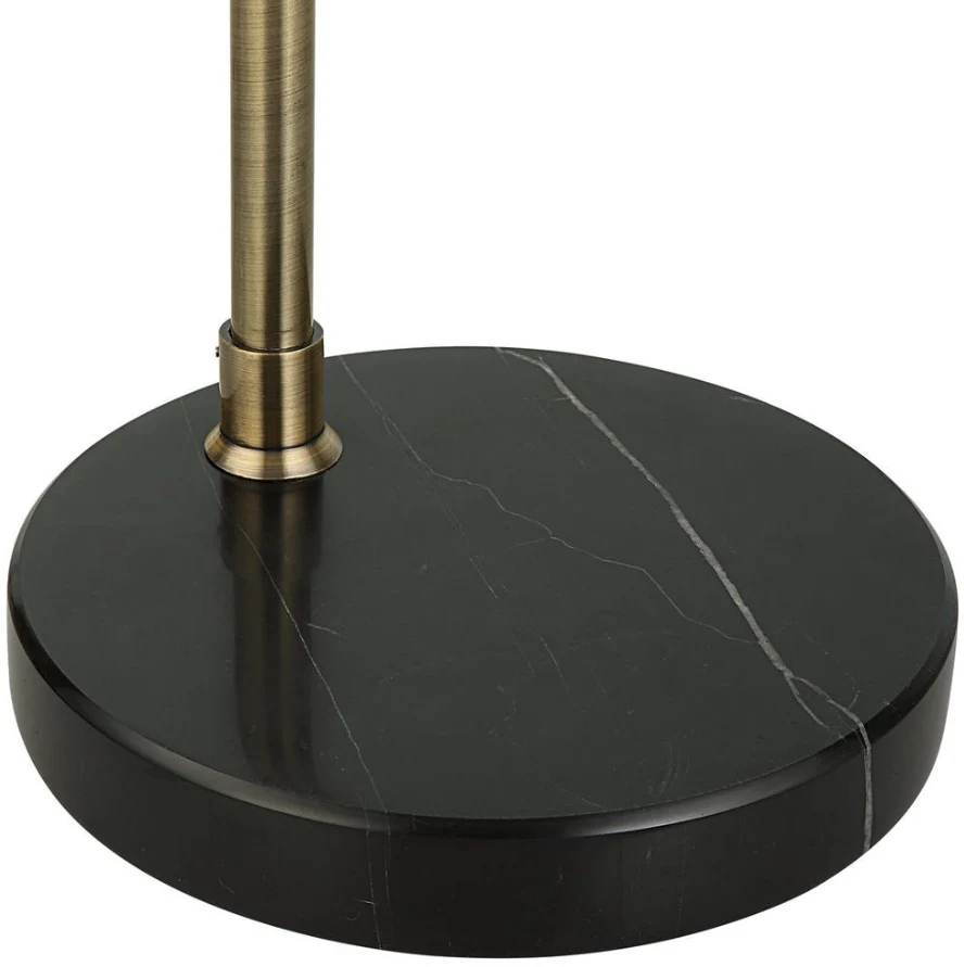 Antique Brass Floor Lamp - Image 2