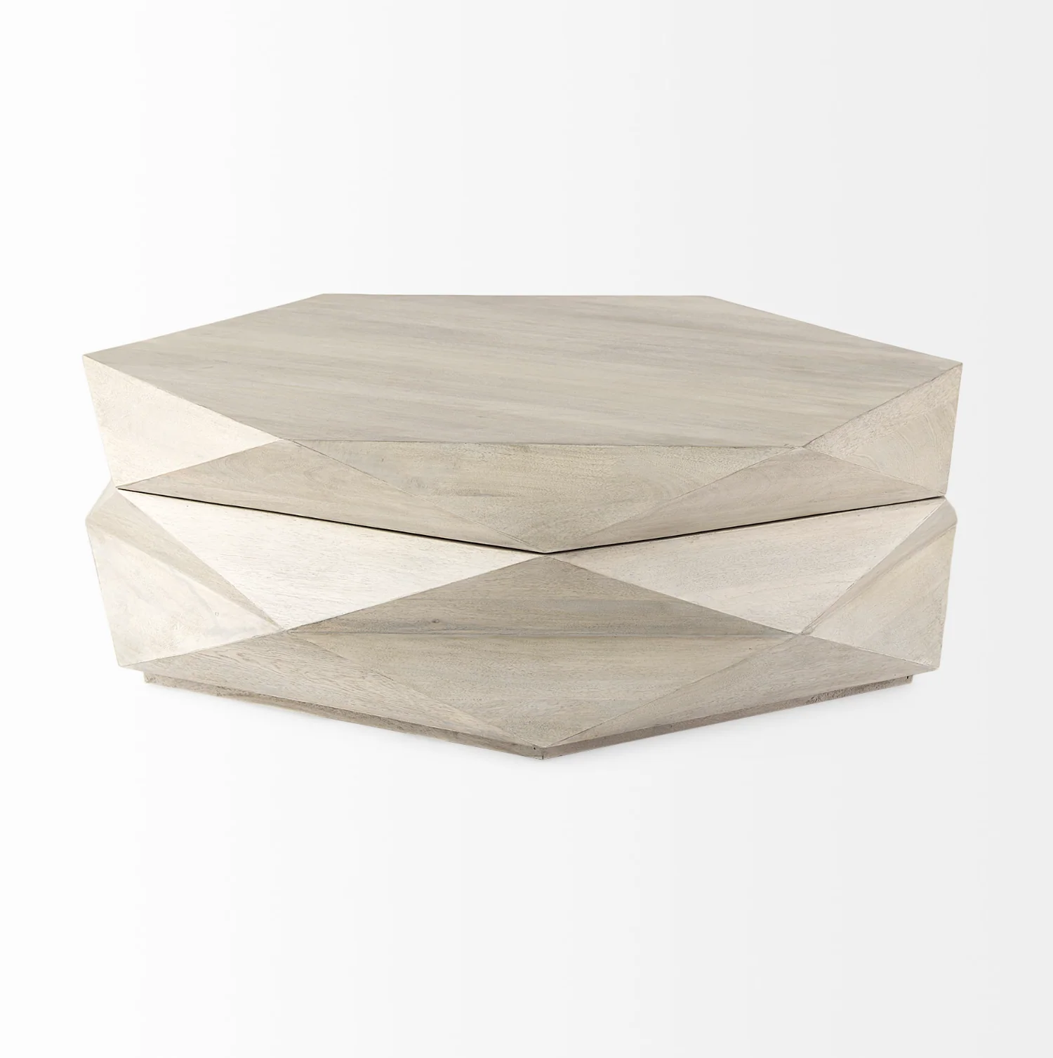 Arreto Hexagonal Storage Coffee Table - Image 14