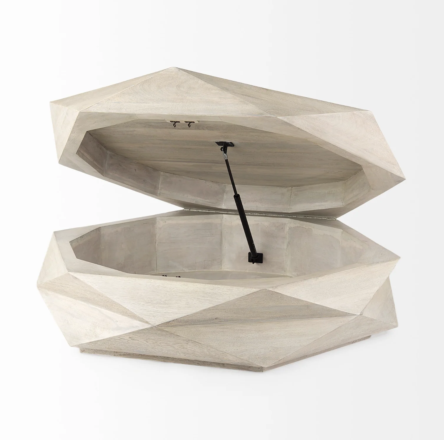 Arreto Hexagonal Storage Coffee Table - Image 15