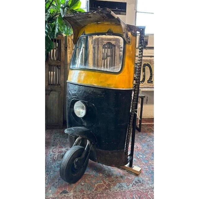 Artisan Crafted Iron Taxi Bar