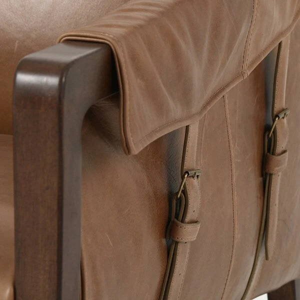 Bauer Leather Chair - Image 9