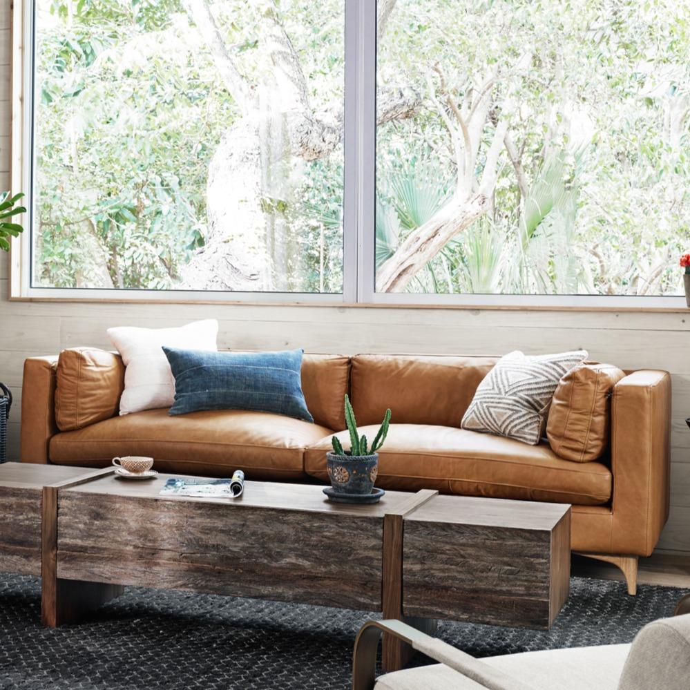 Beckwith Leather Sofa - Image 5