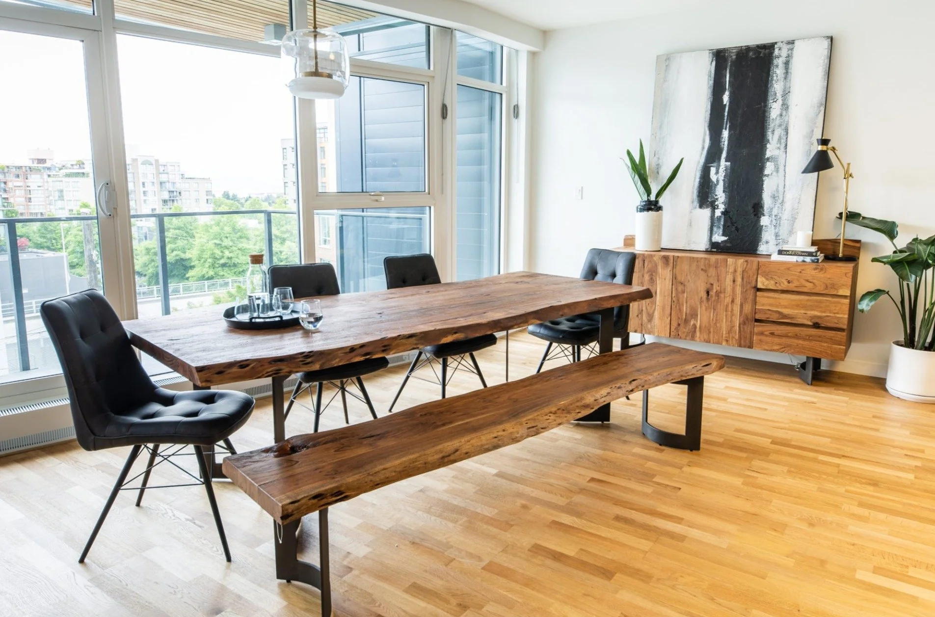 Bent Dining Bench - Image 7