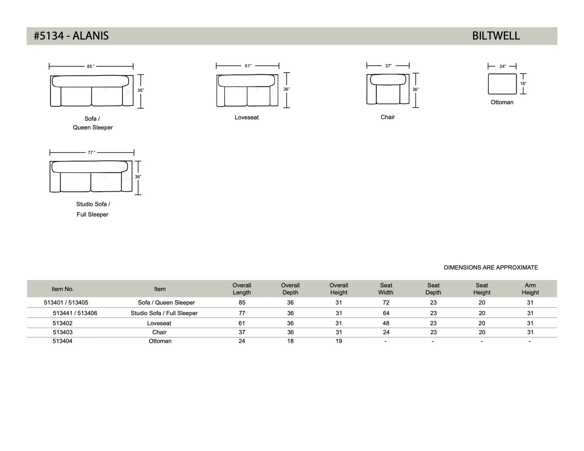 Alanis Sofa - Image 3