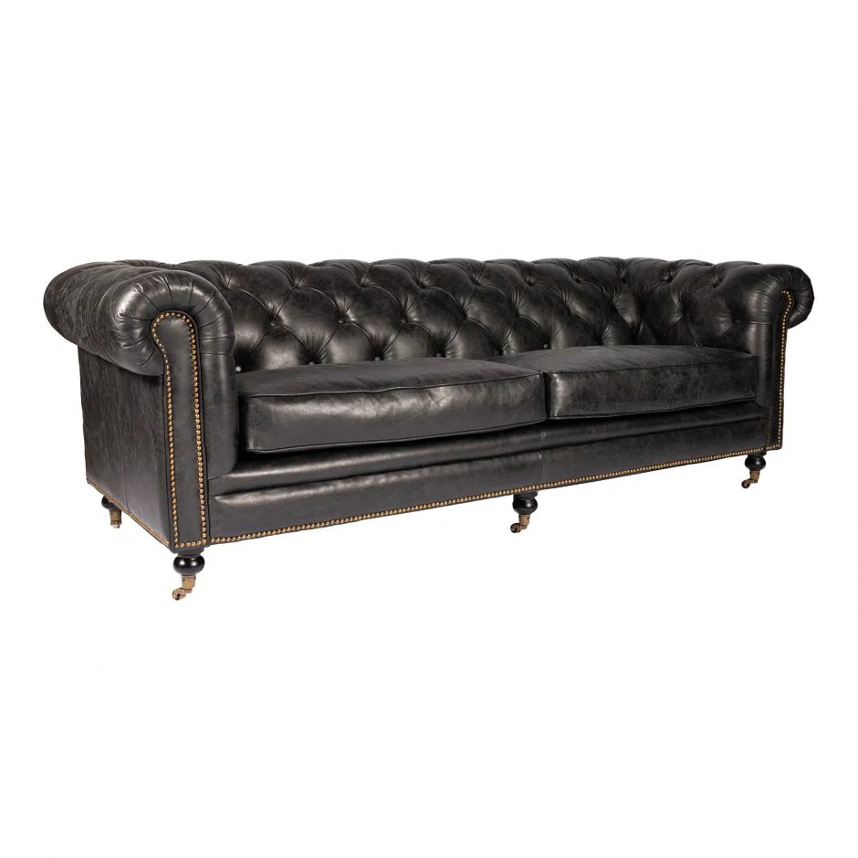 Birmingham Leather Sofa - Image 2