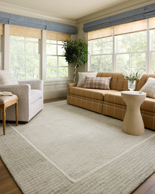 Briggs Rug in Sage / Ivory - Image 3