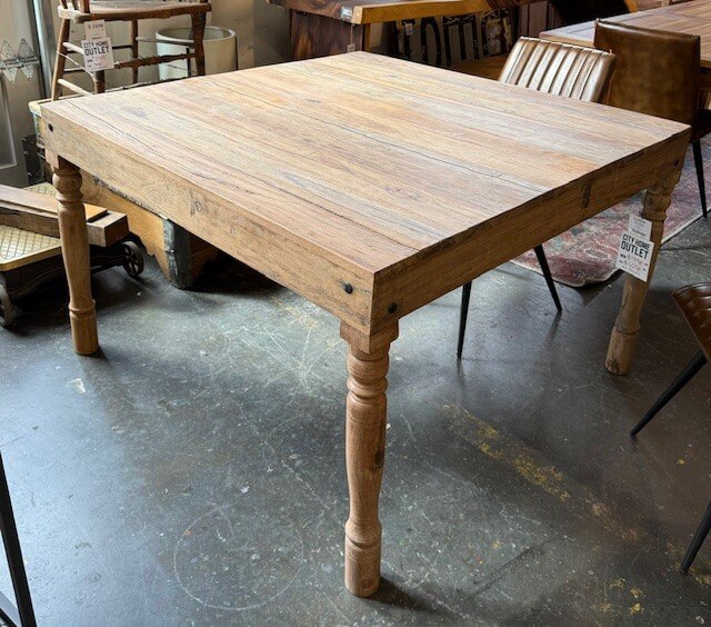 Butcher Block Table