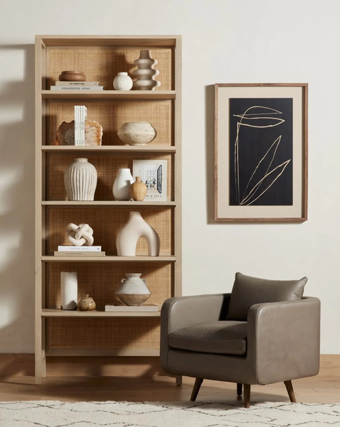 Caprice Large Bookshelf - Image 9
