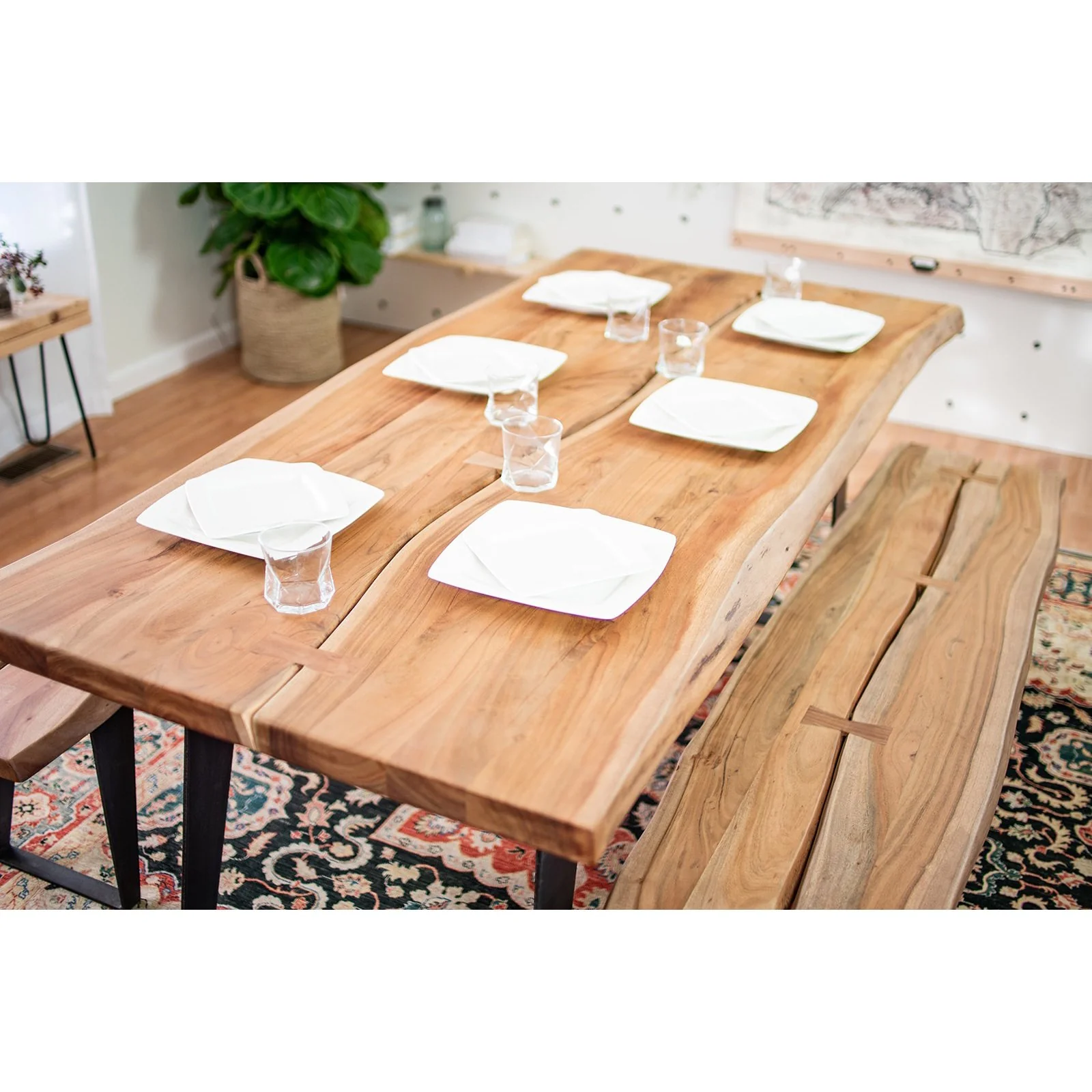 Carmel Live Edge Dining Table - Image 7