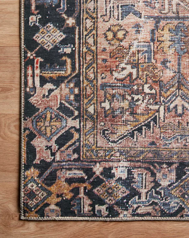 Chris Loves Julia X Loloi Jules Rug in Terracotta/Multi - Image 2