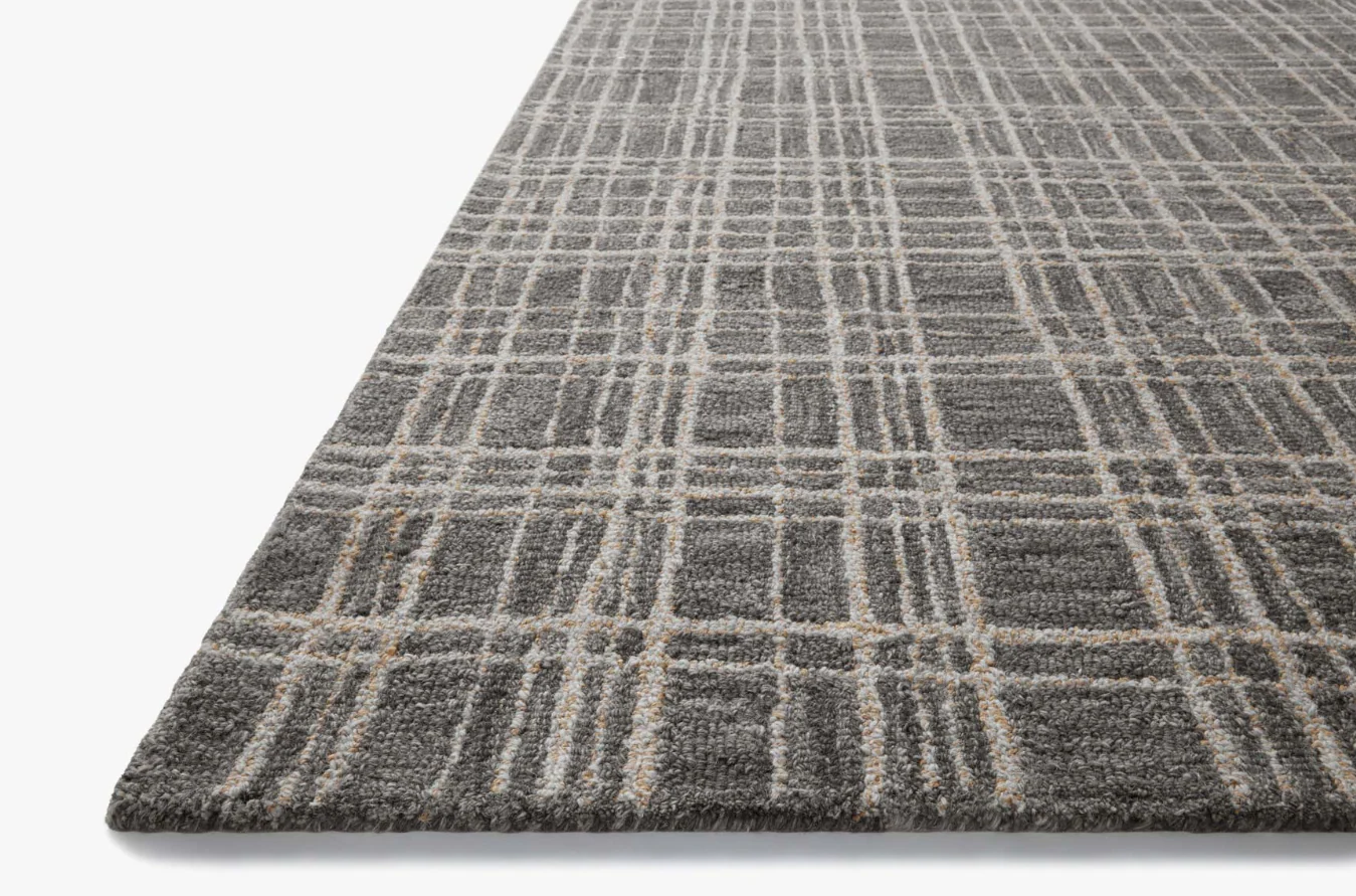 Chris Loves Julia X Loloi Polly Rug in Graphite/Pebble - Image 5