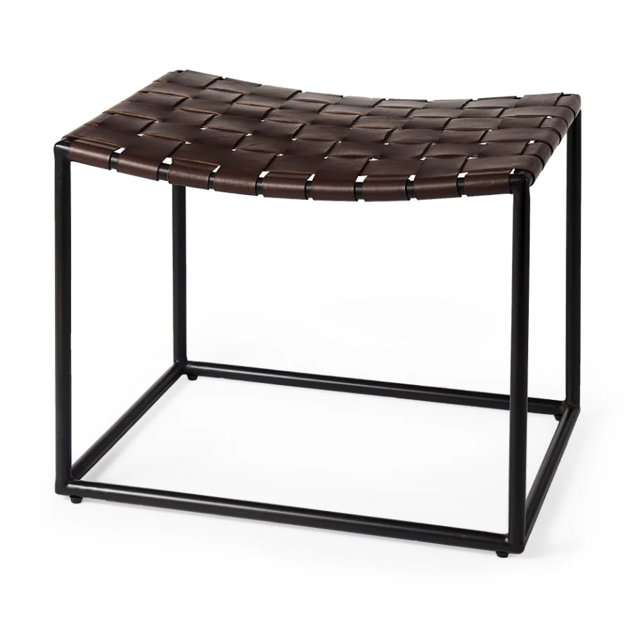 Clarissa Woven Stool - Image 3