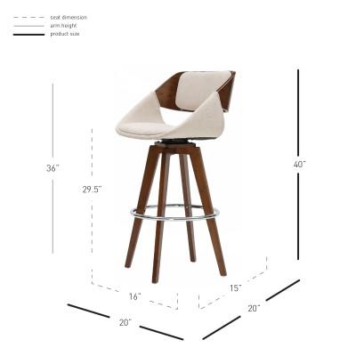 Cyprus Bar Stool - Image 3