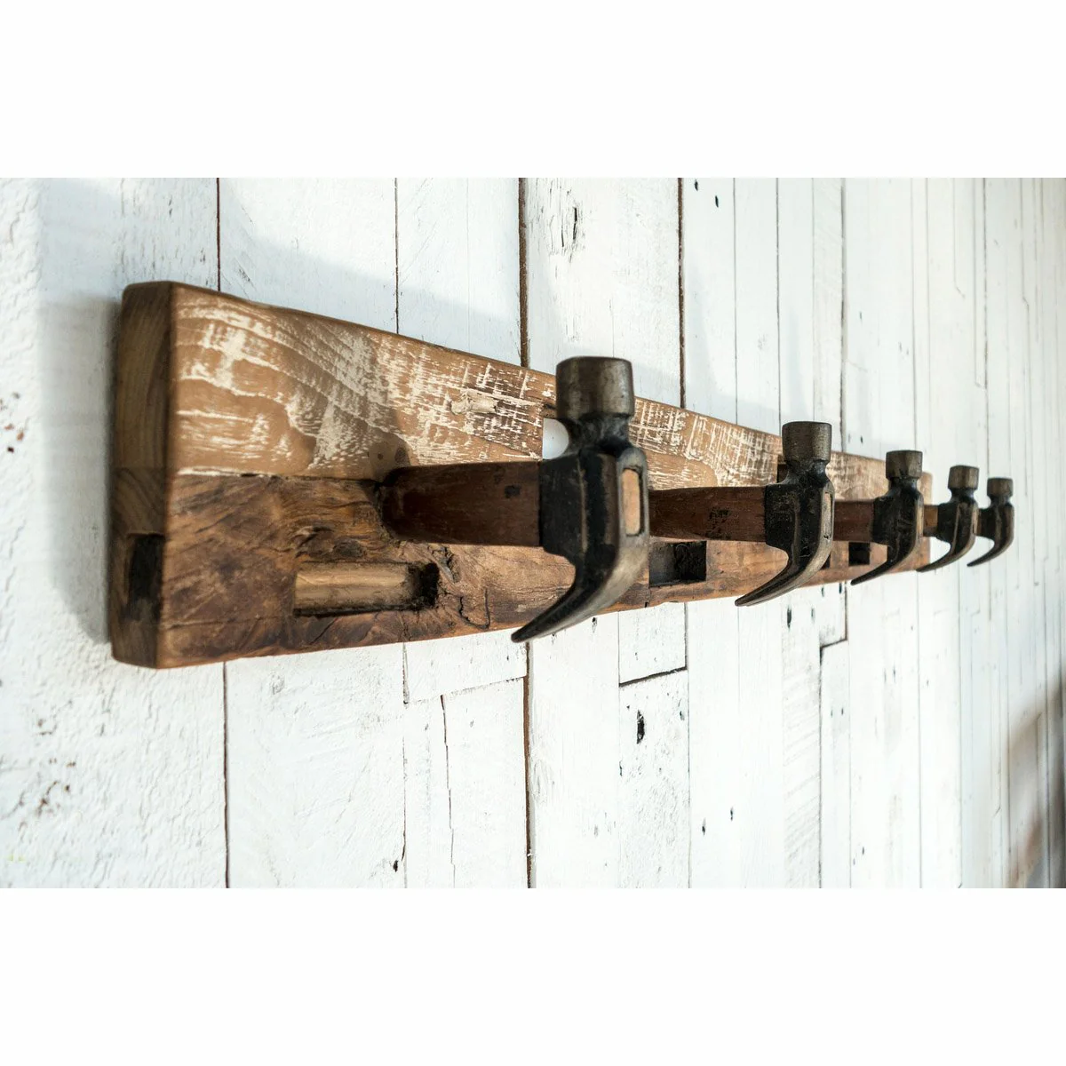D-Bodhi Reclaimed Wood & Hammer Coat Hanger - Image 2