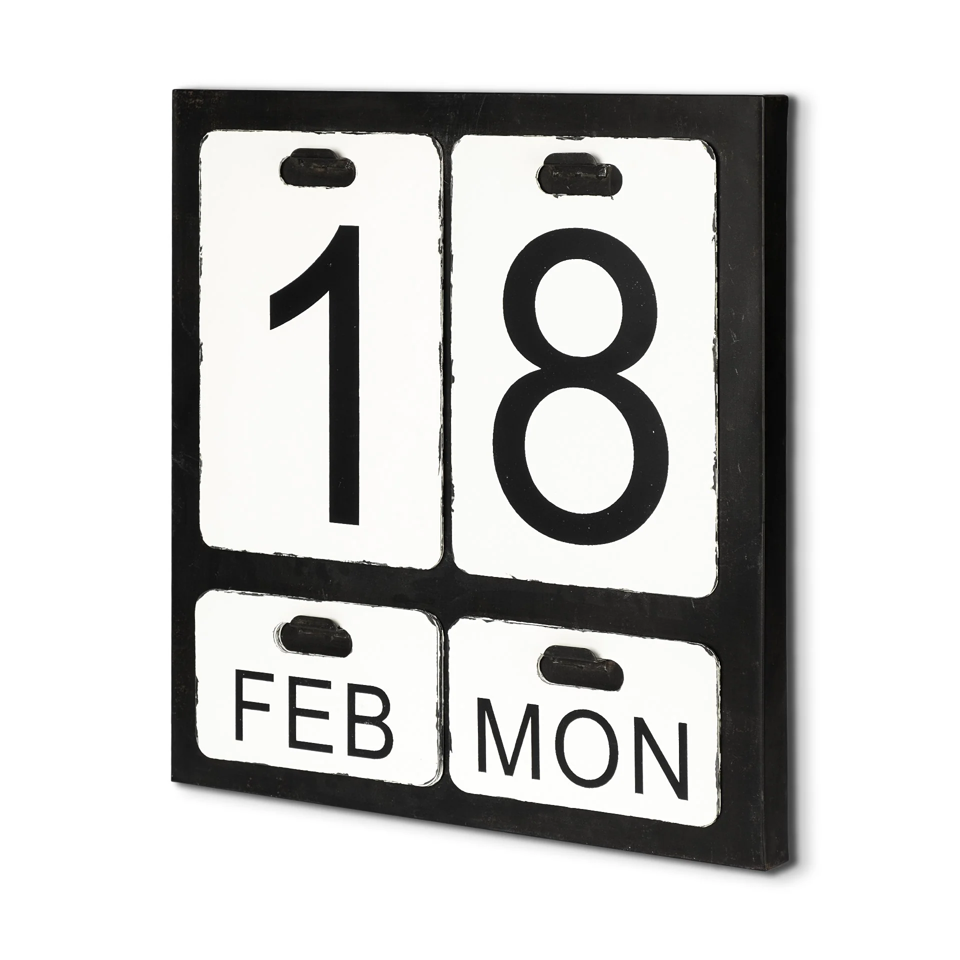 Dario Metal Wall Calendar