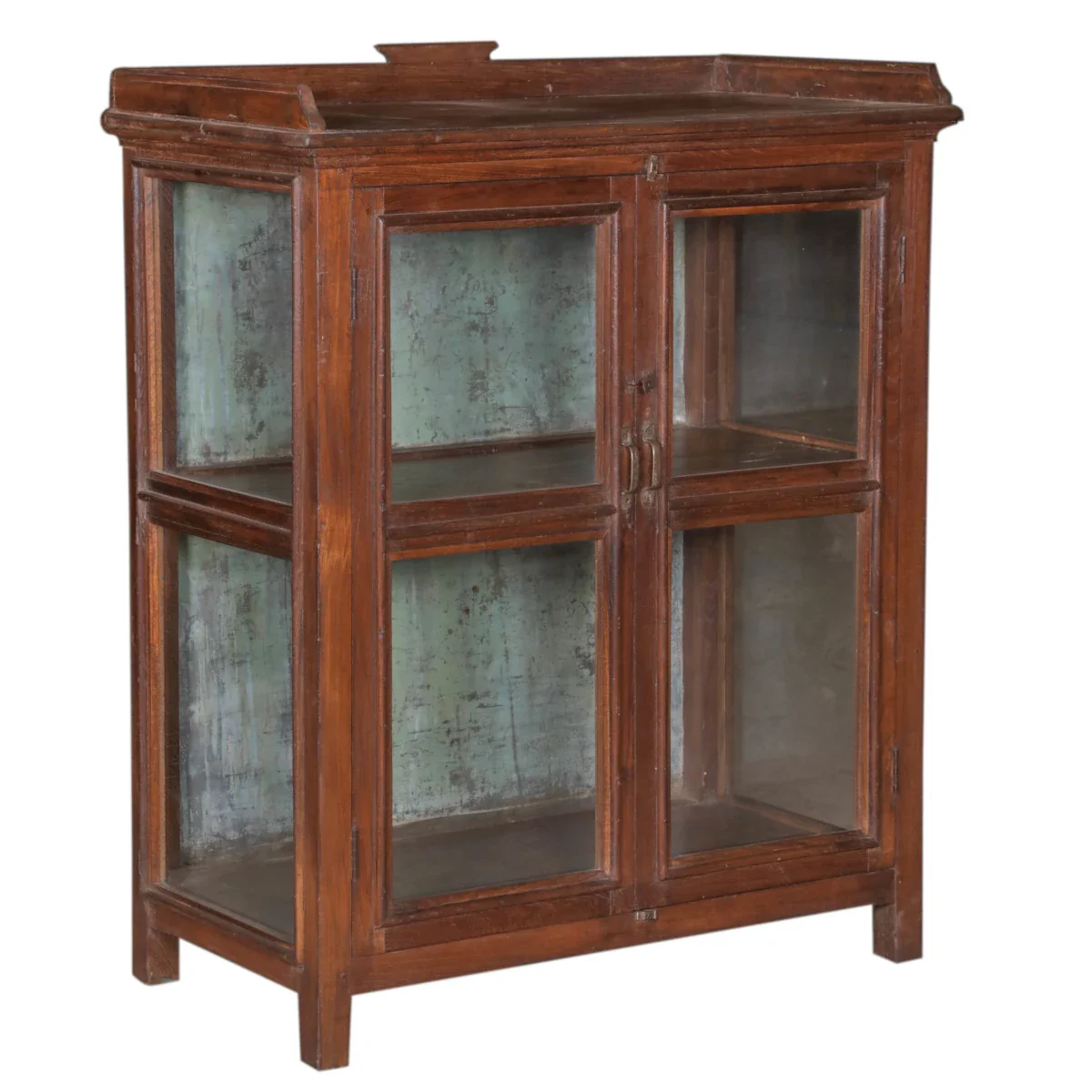 Dark Teak Lowboy Cabinet
