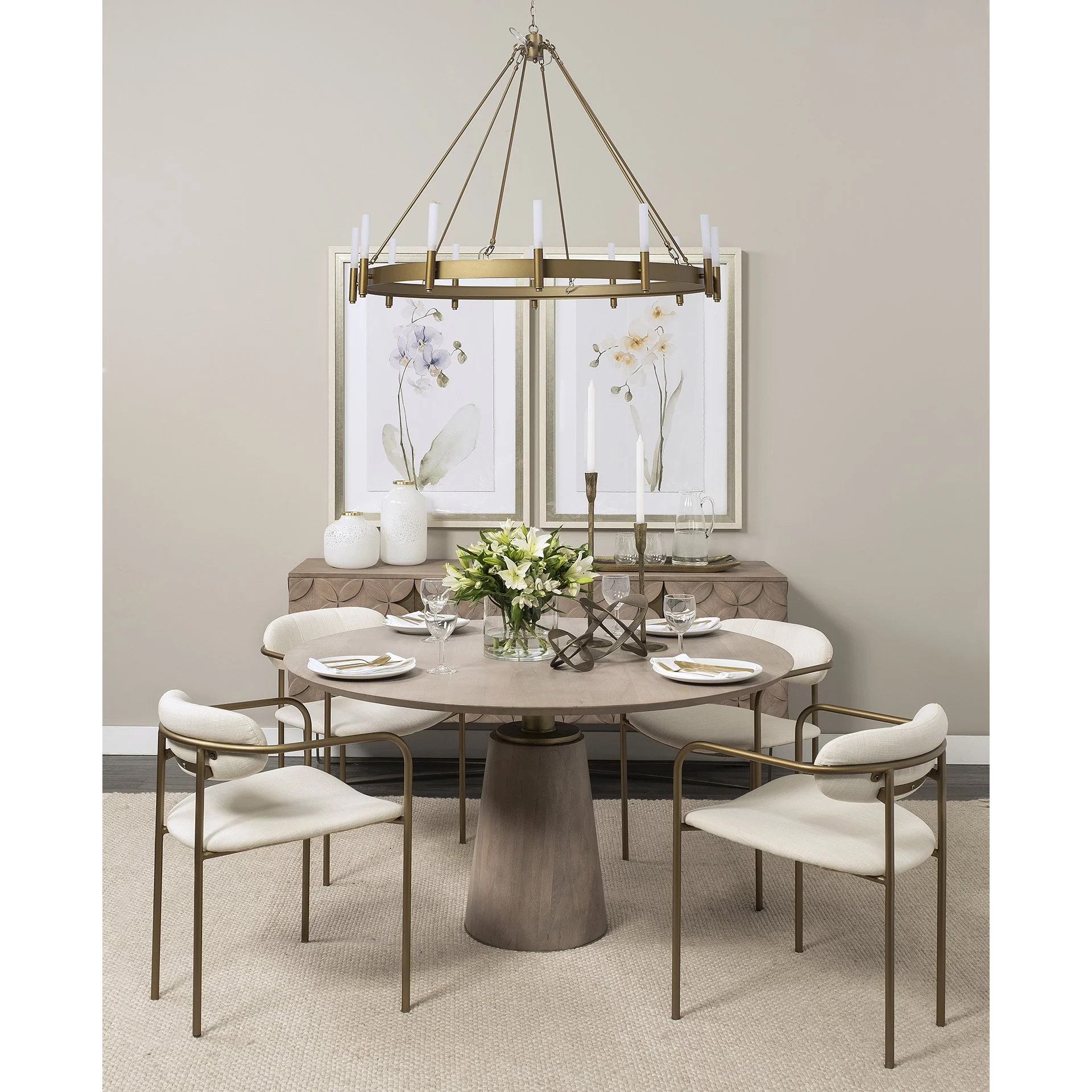 Decamp Metal Chandelier - Image 11