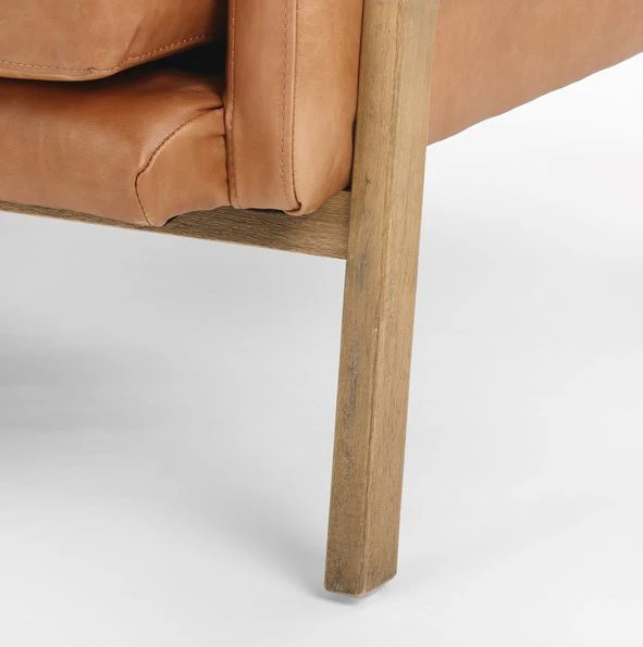 Diana Leather Sofa - Image 7