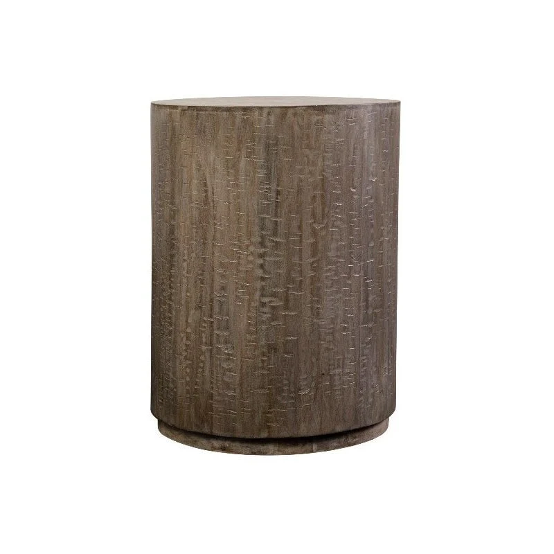 Drum End Table