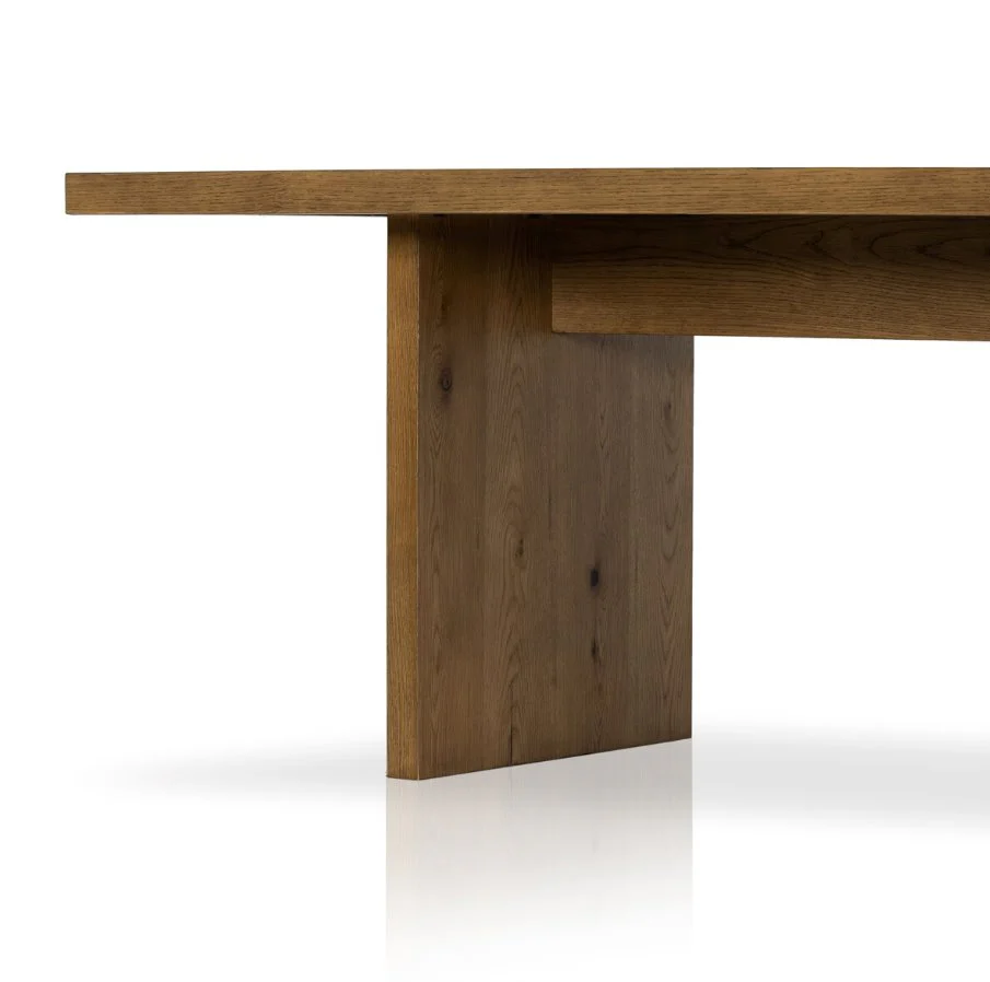 Eaton Amber Oak Dining Table - Image 7