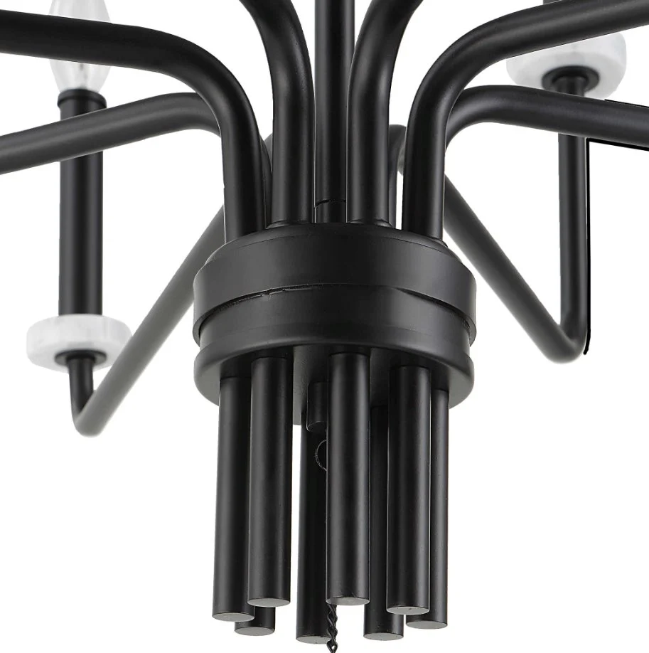 Ebony Elegance Chandelier - Image 5