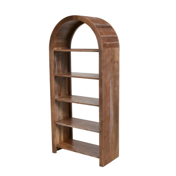 Ellipse 5 Shelf Bookcase - Image 2