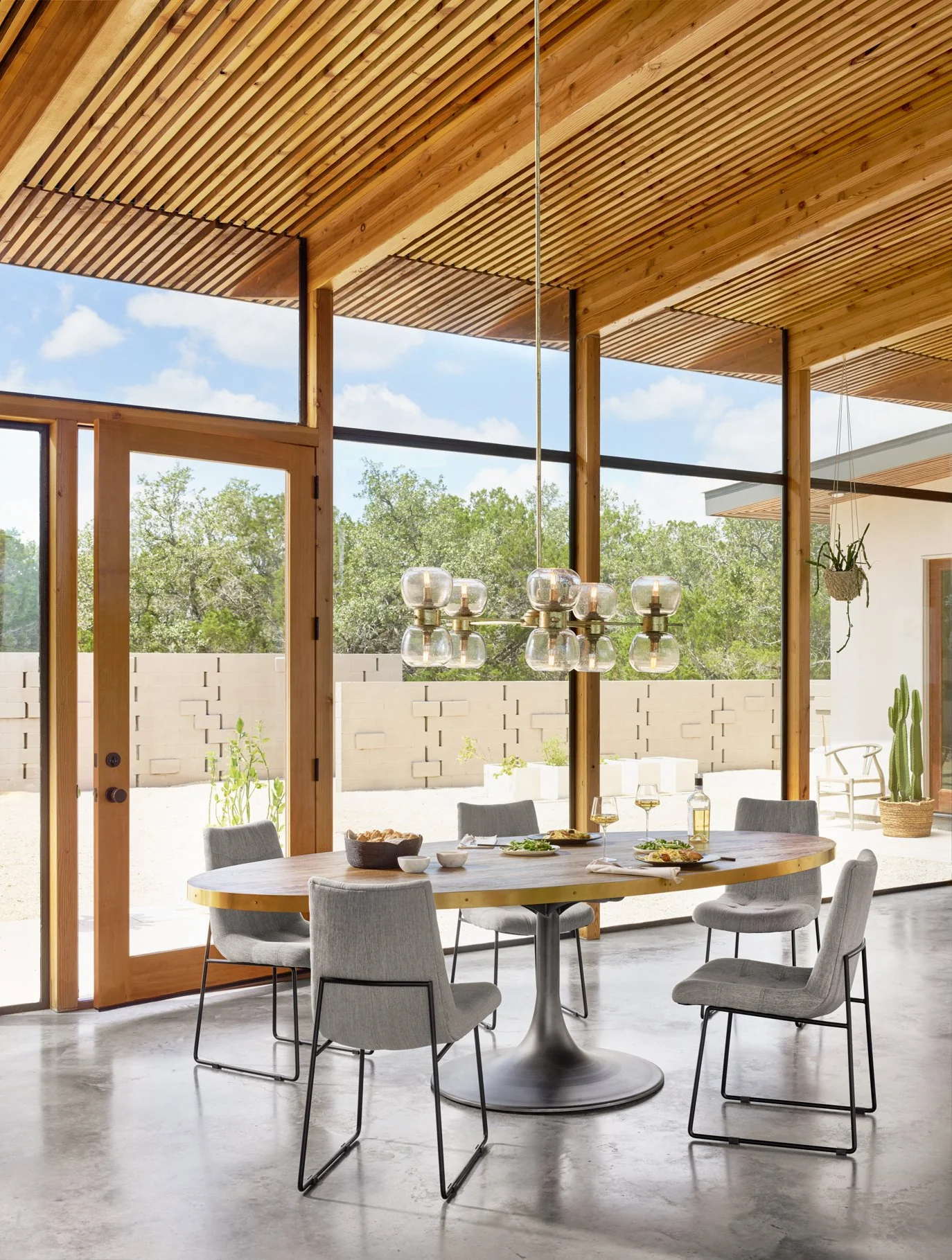 Evans Oval Dining Table - Image 2