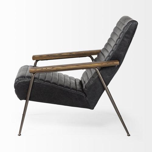 Grosjean Leather Accent Chair - Image 12