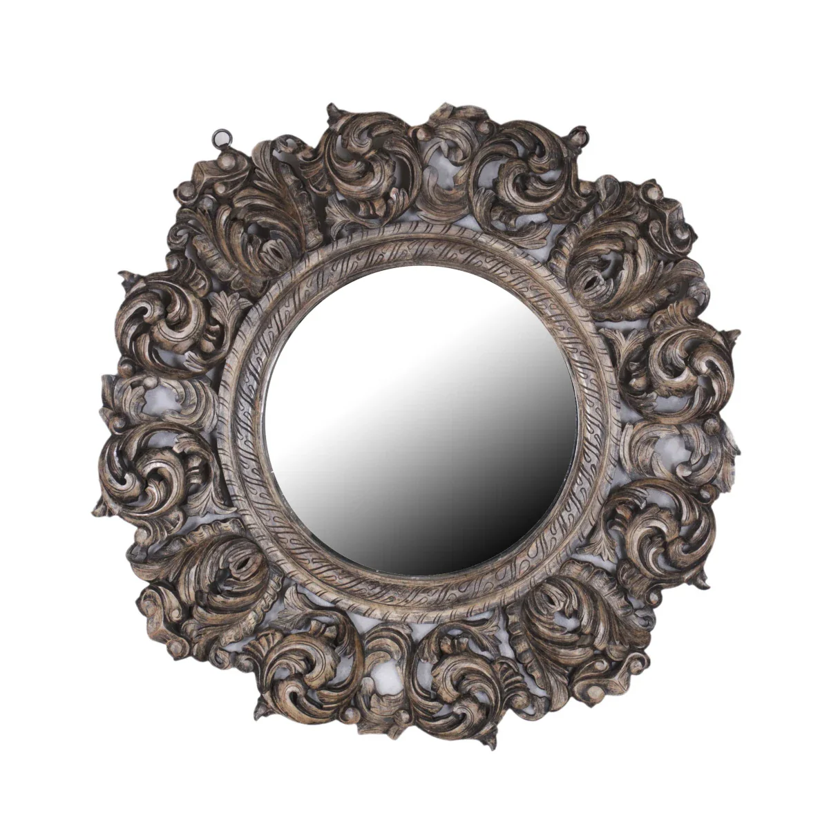 Handmade Teak Framed Mirror