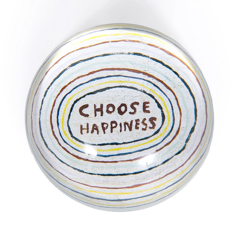 Happiness Paperweight