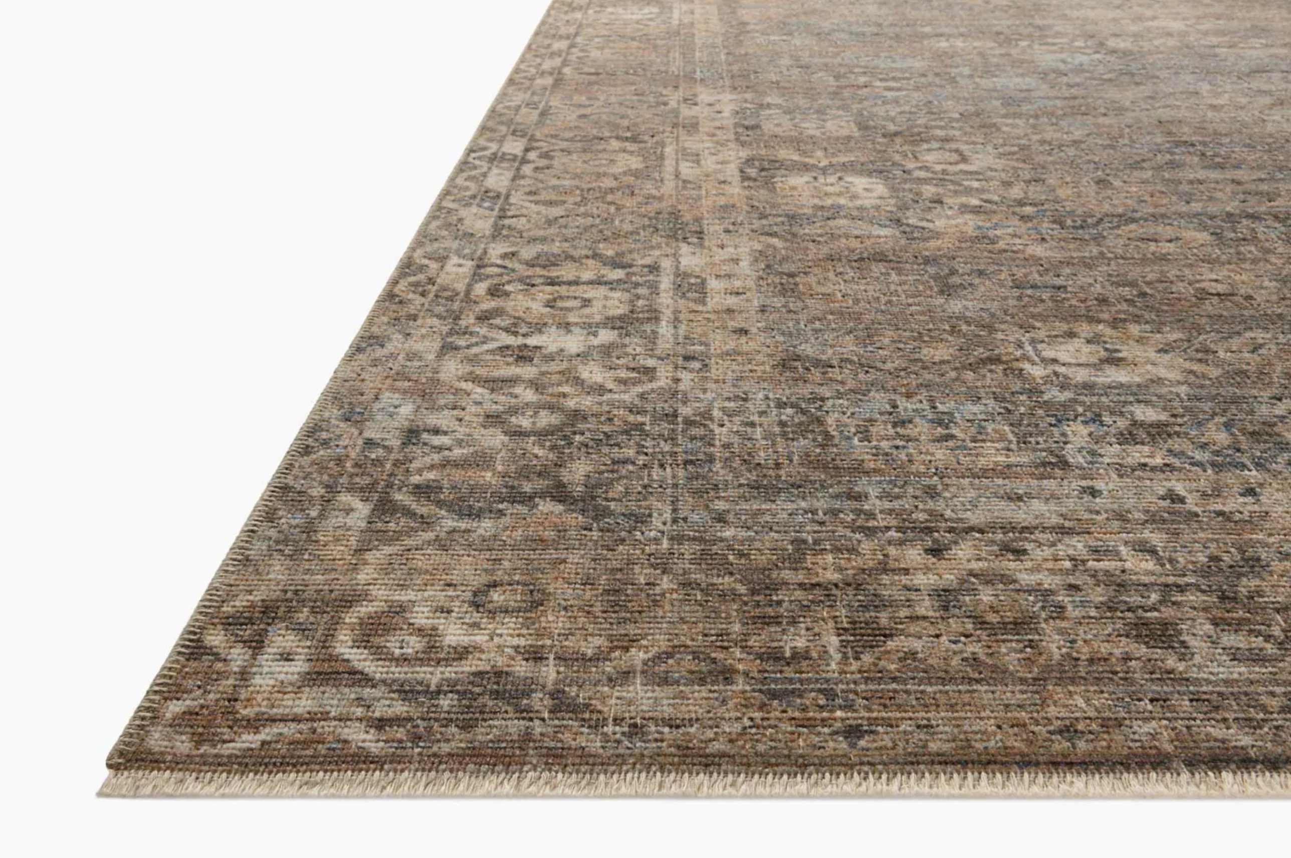 Heritage Rug in Mocha/Denim - Image 4