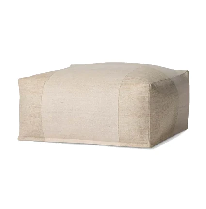 Ivory Pouf