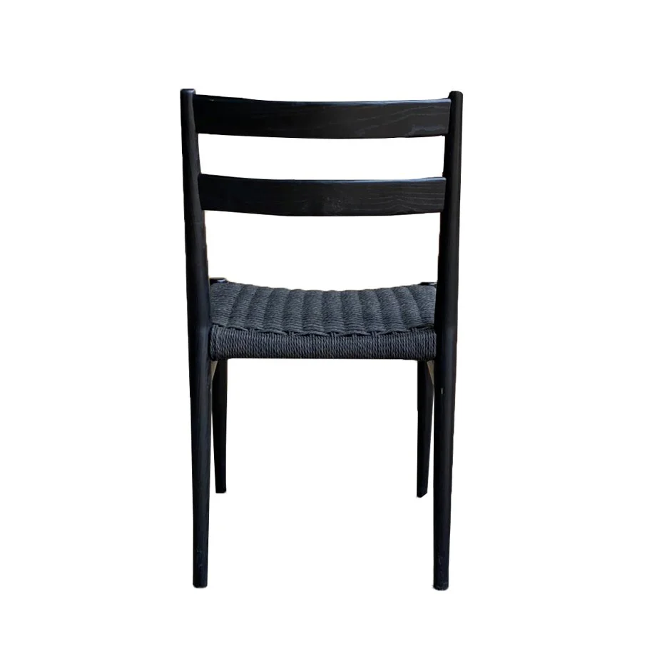 Jakarta Woven Seat Dining Chair - Image 6