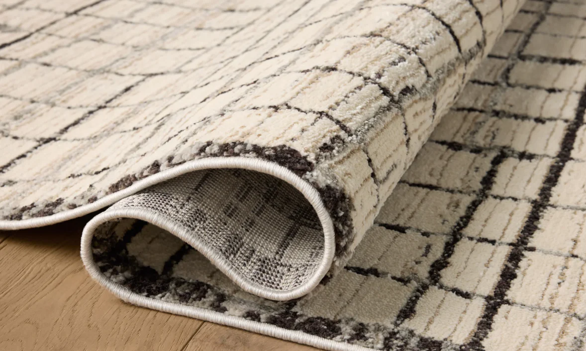 Jeremiah Brent X Loloi Bleecker Rug in Ivory/Charcoal - Image 5