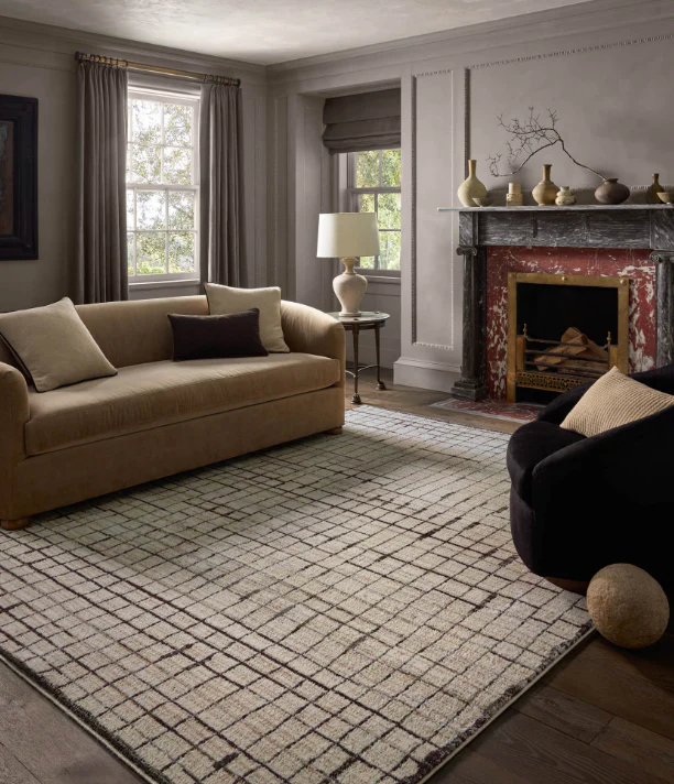 Jeremiah Brent X Loloi Bleecker Rug in Ivory/Charcoal - Image 7