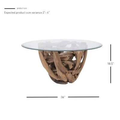 Jethro Reclaimed Teak Coffee Table - Image 5
