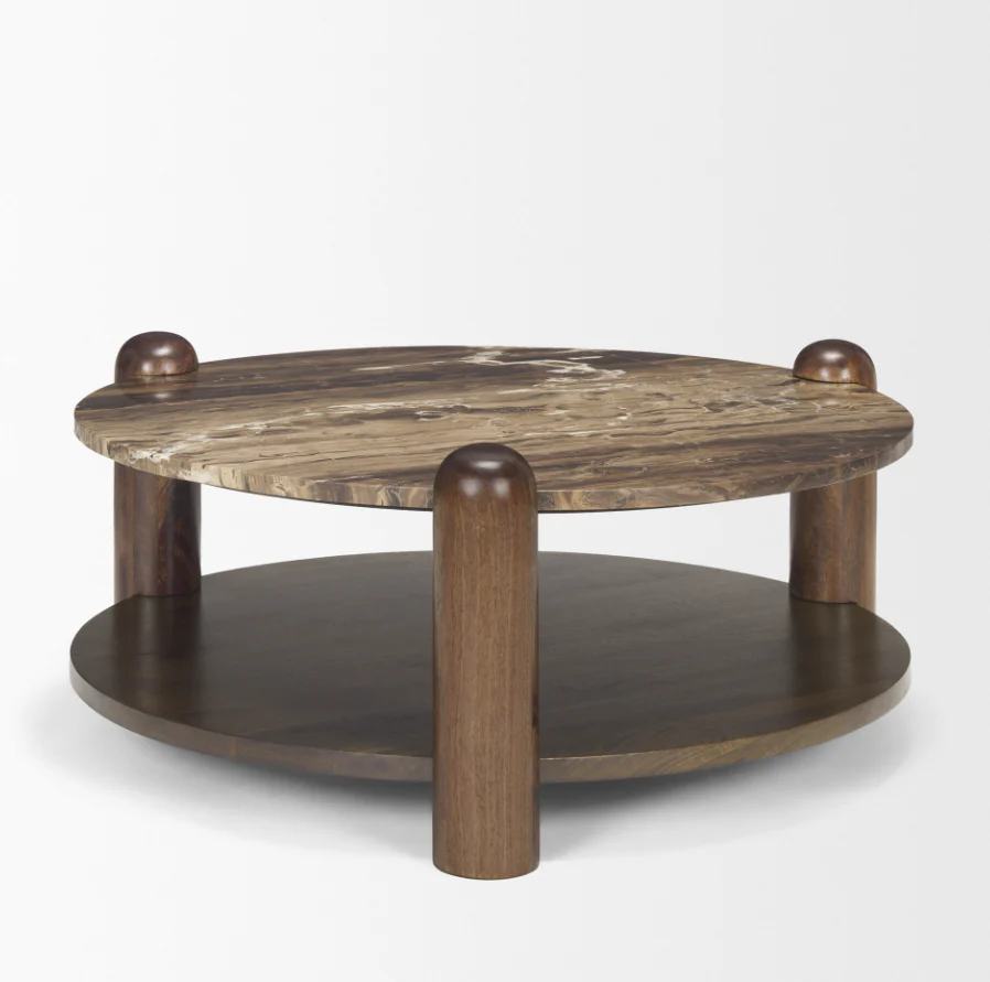 Jovia Round Coffee Table - Image 7