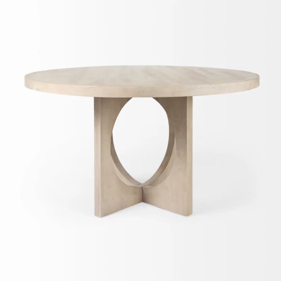 Liesl Circular Top Dining Table - Image 10