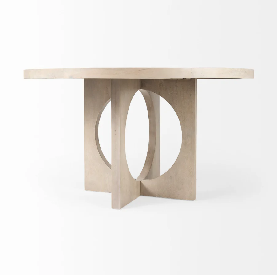 Liesl Circular Top Dining Table - Image 6
