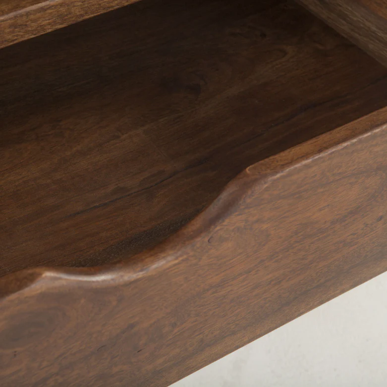 London Loft Wood Nightstand - Image 4