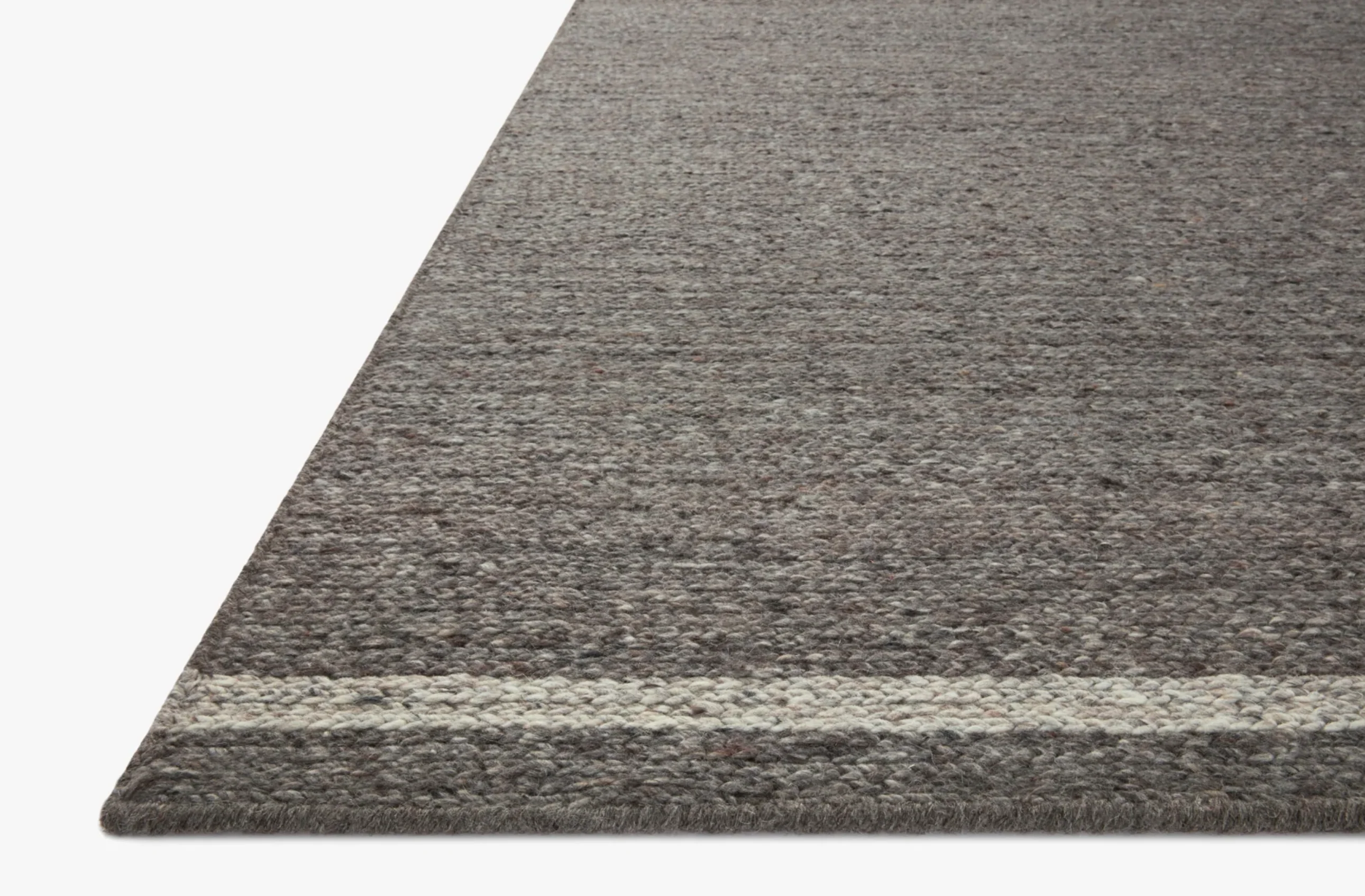 Magnolia Home By Joanna Gaines X Loloi Ashby Rug in Granite/Silver - Image 3