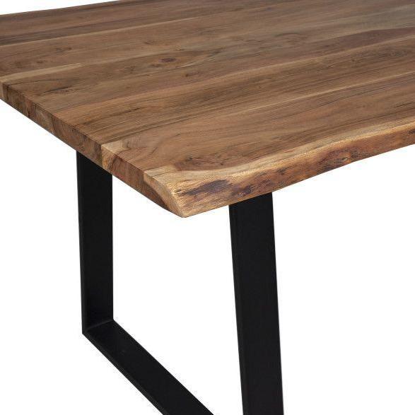 Manzanita Natural Acacia Dining Table - Image 8