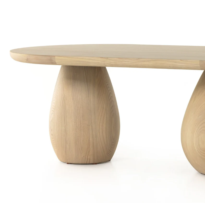 Merla Wood Coffee Table - Image 3