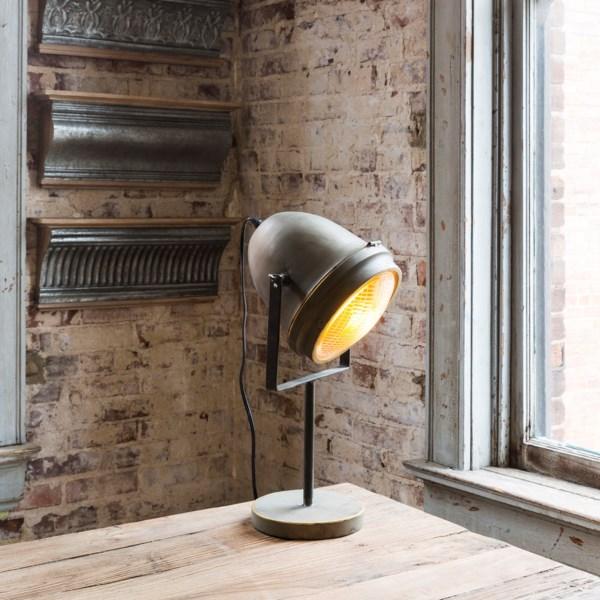 Metal Headlight Desk Lamp